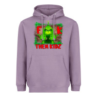 Lavender Fuck Them Kids Grinch Heavyweight Hoodie - Bettercallsaul