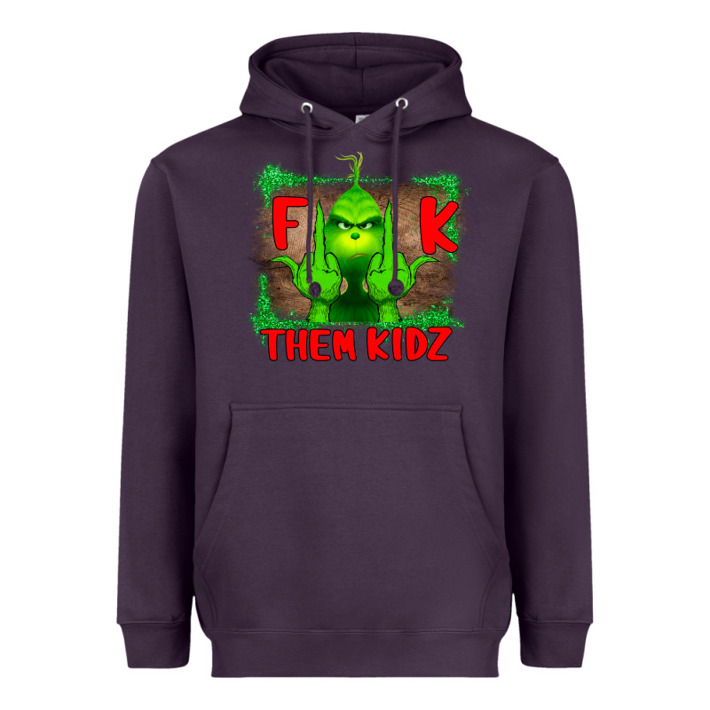 Fuck Them Kids Grinch Heavyweight Hoodie by Bettercallsaul | Teevron