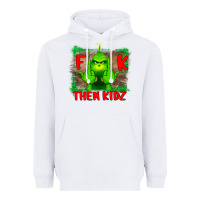White Fuck Them Kids Grinch Heavyweight Hoodie - Bettercallsaul