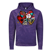 Cloud Purple Christmas heart Vintage Hoodie - JahusDesignShop