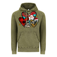 Vintage Olive Christmas heart Vintage Hoodie - JahusDesignShop