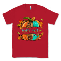 Red pumpkin hello fall Classic Tee - NancyCooperArtShop