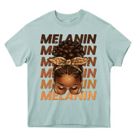 Arona melanin afro messy bun Heavy Core Tee - texasbilliewilder