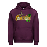Mauve Wine Love like Jesus St. Patrick's Urban Hoodie - CowGirlArtShop
