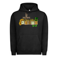 Pigment Black Love like Jesus St. Patrick's Urban Hoodie - CowGirlArtShop