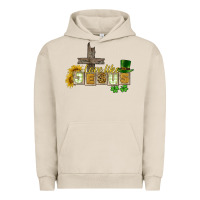 Pigment French Oak Love like Jesus St. Patrick's Urban Hoodie - CowGirlArtShop