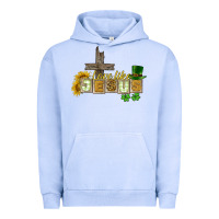 Pigment Grape Ice Love like Jesus St. Patrick's Urban Hoodie - CowGirlArtShop