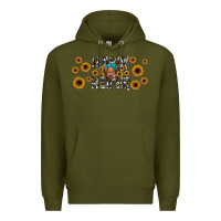 Army Green howdy heifer Premium Hoodie - JahusDesignShop
