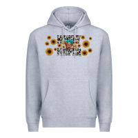 Heather Grey howdy heifer Premium Hoodie - JahusDesignShop