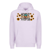 Lilac howdy heifer Premium Hoodie - JahusDesignShop