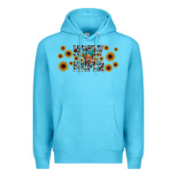 Ocean Blue howdy heifer Premium Hoodie - JahusDesignShop
