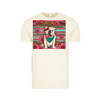 Vintage Arctic british bulldog floral serape tumbler Vintage Tee - Artiststas
