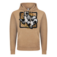 Vintage Coffee leopard soccer texas map Vintage Hoodie - Jasminsmagicworld