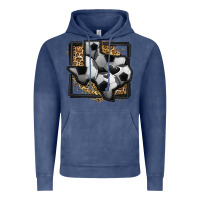 Vintage Denim leopard soccer texas map Vintage Hoodie - Jasminsmagicworld