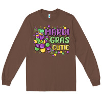 Chestnut mardi gras cutie Long Sleeve Tee - MaliasSmallBusiness