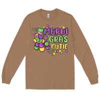 Toasted Coconut mardi gras cutie Long Sleeve Tee - MaliasSmallBusiness