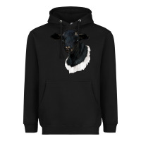 Black dorper sheep Heavyweight Hoodie - RanaPortraitStore