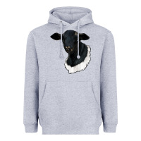 Heather Grey dorper sheep Heavyweight Hoodie - RanaPortraitStore