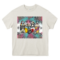 Cream cartoon characters coffee cups Heavy Core Tee - Zillion Design Studio