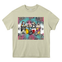 Mossy cartoon characters coffee cups Heavy Core Tee - Zillion Design Studio
