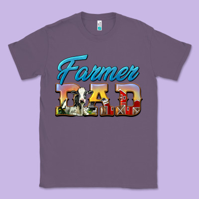 Western Farmer Dad Classic Tee Designed By Lillyallendesigns