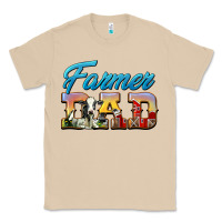 Mushroom Western Farmer Dad Classic Tee - LillyAllenDesigns