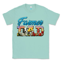 Seafoam Western Farmer Dad Classic Tee - LillyAllenDesigns
