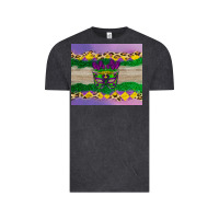 Vintage Black mardi gras mask Vintage Tee - AdoDesignShop