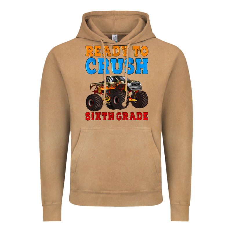 Ready To Crush Sixth Grade Vintage Hoodie by Artiststas | Teevron