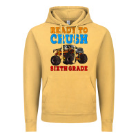 Vintage Mustard ready to crush sixth grade Vintage Hoodie - Artiststas