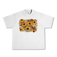 Lunar Rock sunflower glitter leather background Urban Heavy Tee - AdoDesignShop