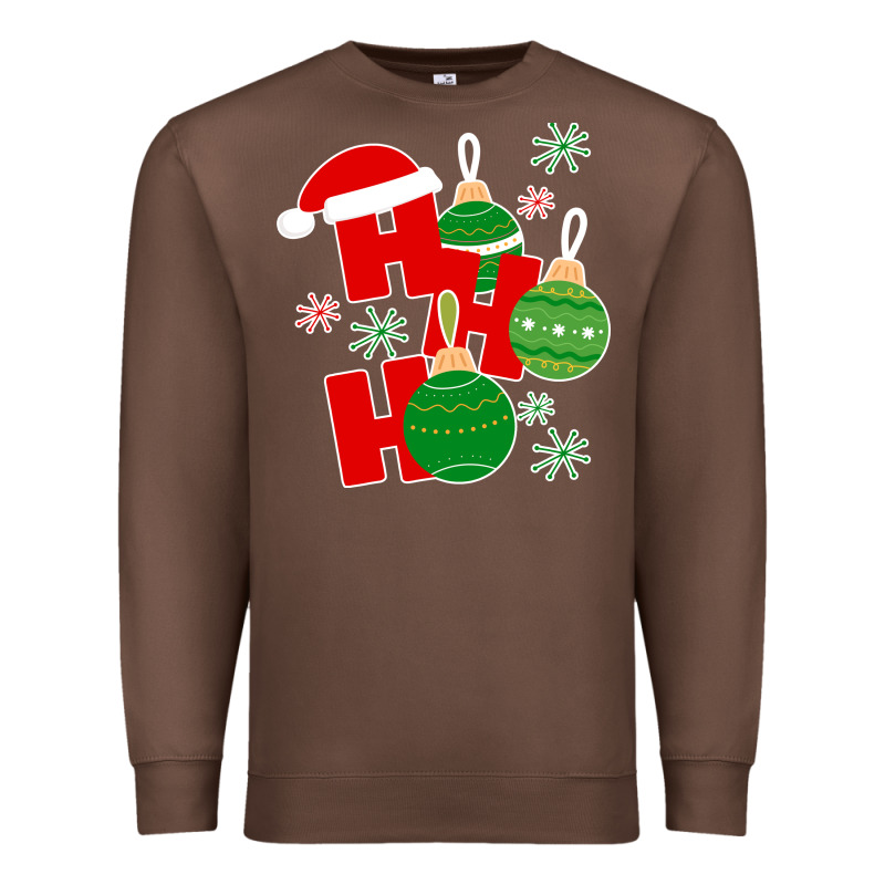 Christmas Ho Ho Ho Premium Sweatshirt by Bettercallsaul | Teevron