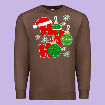 Christmas Ho Ho Ho Premium Sweatshirt Designed By Bettercallsaul