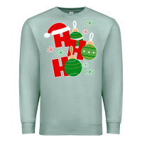 Seafoam Christmas Ho Ho Ho Premium Sweatshirt - Bettercallsaul