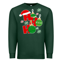 Sports Green Christmas Ho Ho Ho Premium Sweatshirt - Bettercallsaul