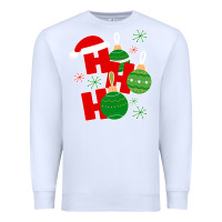 White Christmas Ho Ho Ho Premium Sweatshirt - Bettercallsaul