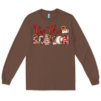 Chestnut tis the season baseball little debbie tree cakes Long Sleeve Tee - JahusDesignShop
