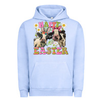 Pigment Grape Ice Happy Easter Heifers Easter Day Urban Hoodie - CowGirlArtShop