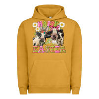 Pigment Peanut Butter Happy Easter Heifers Easter Day Urban Hoodie - CowGirlArtShop