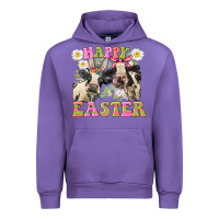 Tulip Happy Easter Heifers Easter Day Urban Hoodie - CowGirlArtShop