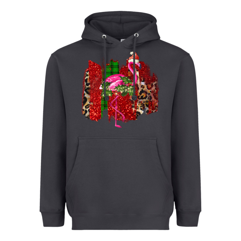 Christmas Flamingo Heavyweight Hoodie by Bettercallsaul | Teevron