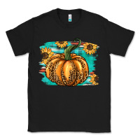 Black pumpkin western Classic Tee - BarkalooDesign