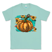 Seafoam pumpkin western Classic Tee - BarkalooDesign