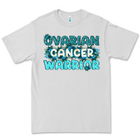 Dove Grey Ovarian Cancer Warrior Premium Tee - texasbilliewilder