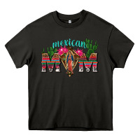 Asphalt mexican mom with cactus Heavy Core Tee - texasbilliewilder