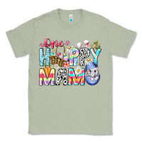 Matcha One Happy Mama Easter Bunny Classic Tee - CowhideDigitalArt