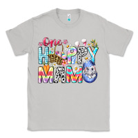 Moon Dust One Happy Mama Easter Bunny Classic Tee - CowhideDigitalArt