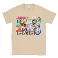 Mushroom One Happy Mama Easter Bunny Classic Tee - CowhideDigitalArt