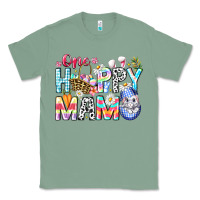Sage One Happy Mama Easter Bunny Classic Tee - CowhideDigitalArt