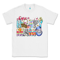 White One Happy Mama Easter Bunny Classic Tee - CowhideDigitalArt